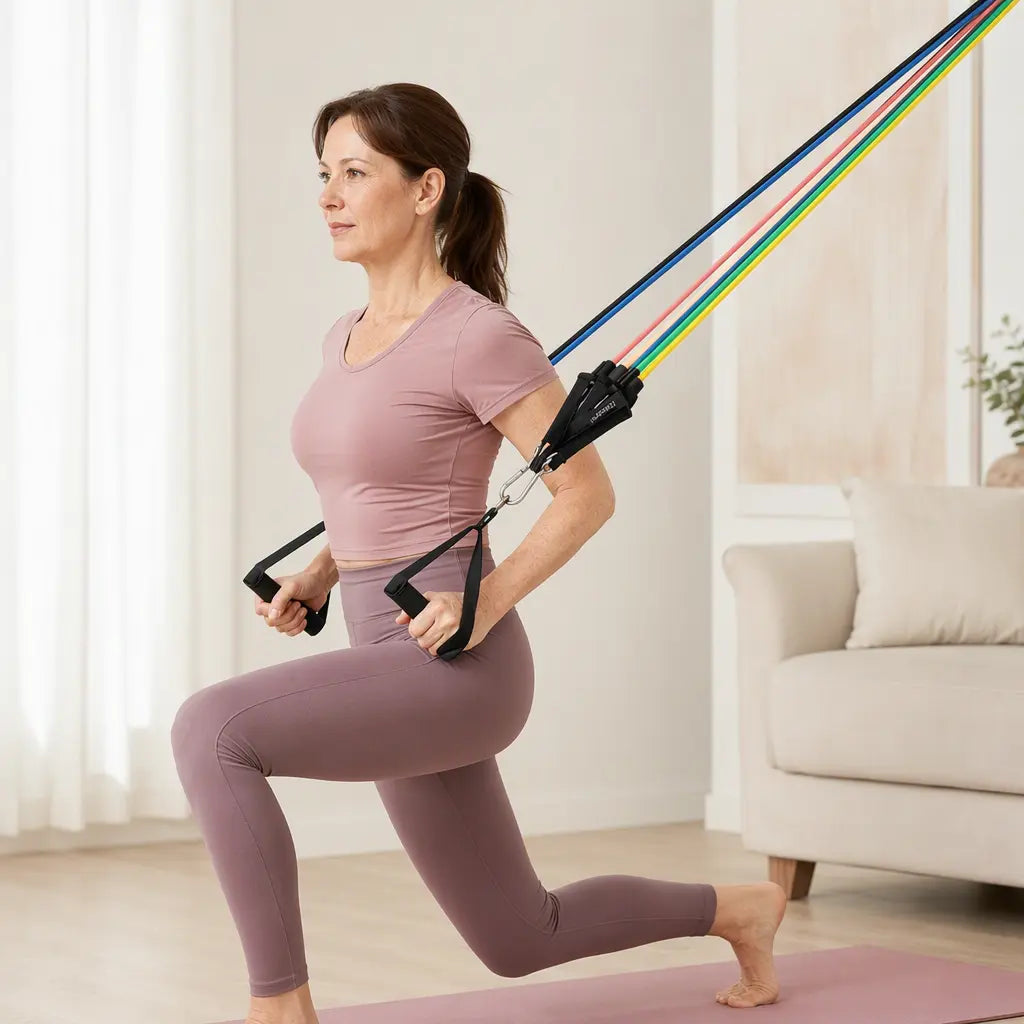 Adjustable Resistance Band Set – Build Your Dream Body Anywhere