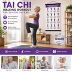 Gentle Tai Chi for Seniors: Seated & Standing Exercises_16 x 24 inches