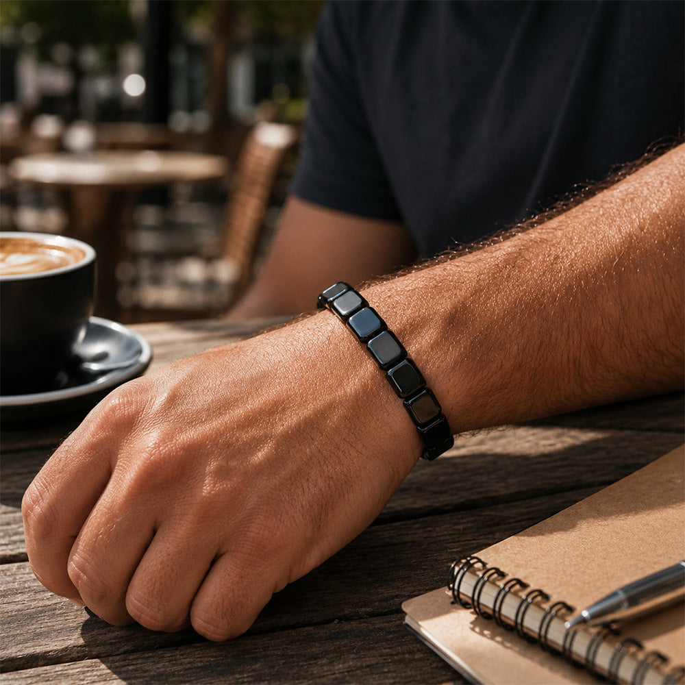 Black Hematite Energy Healing Bracelet