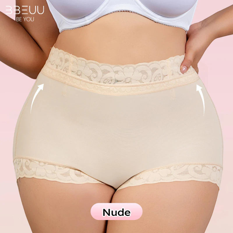 BBEUU High Waist Shapewear Panties for Women | Anti-Slip Tummy Control & Butt Lifter | Seamless Everyday Wear