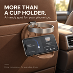 🚗 Universal Foldable Car Cup Holder – Space-Saving Drink & Phone Holder
