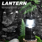 ⛺️Solar Camping Lantern- Perfect for Power Outages, Hiking, Emergencies