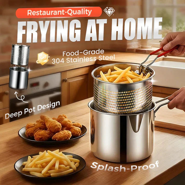 304 Stainless Steel Multifuntional Fryer
