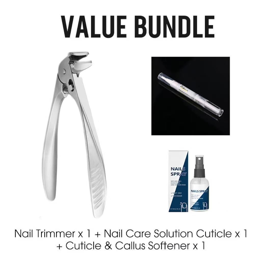 Easy-Grip Curved Nail Clipper for Seniors