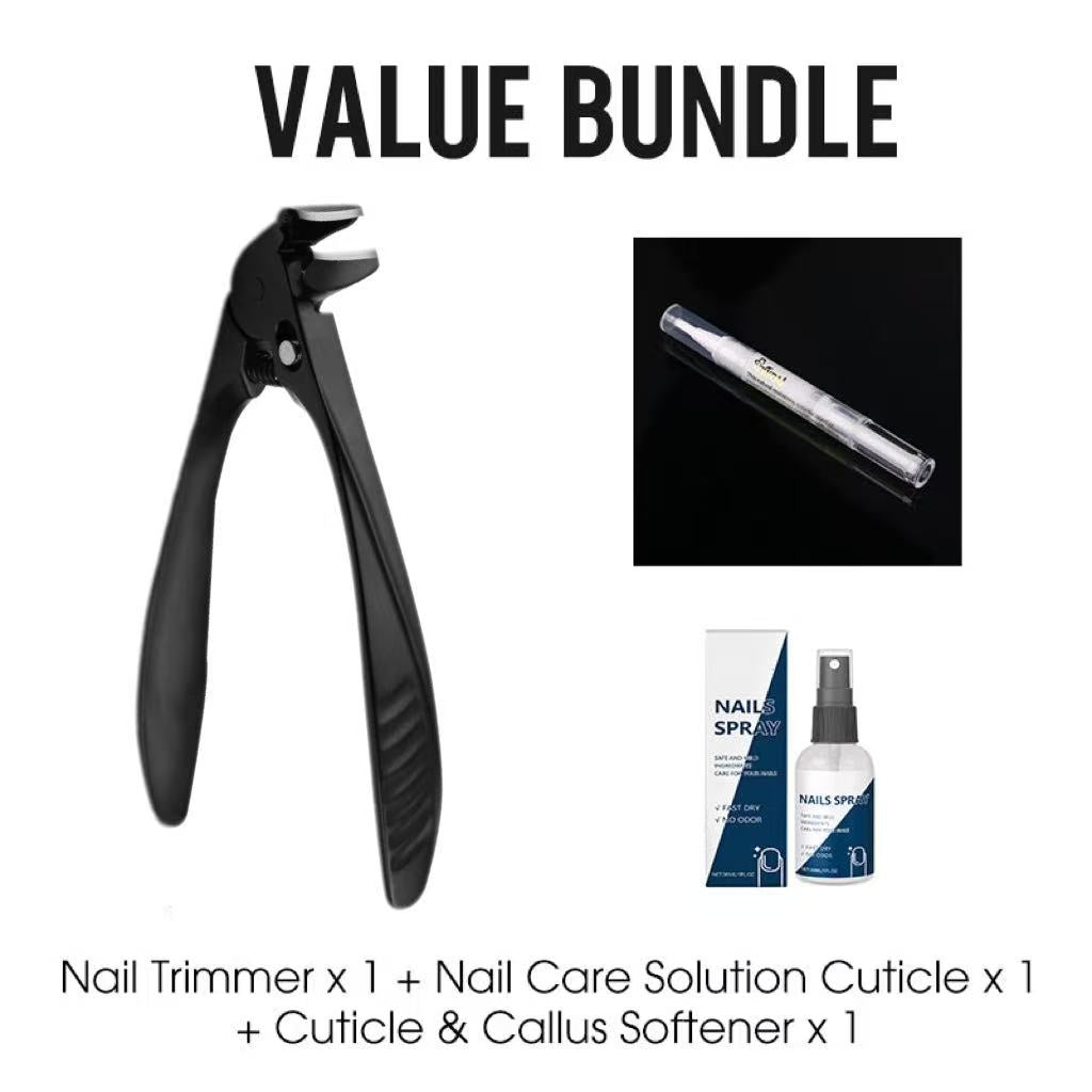 Easy-Grip Curved Nail Clipper for Seniors