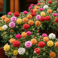 🌸 Double Flowered Moss Rose Seeds