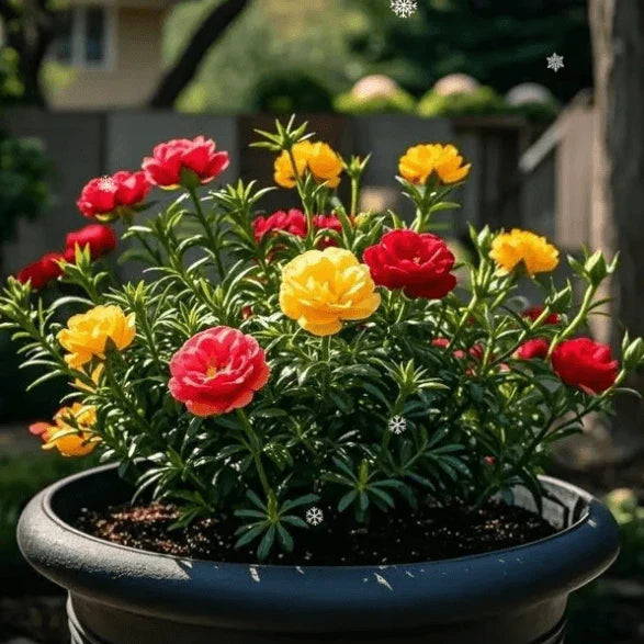 🌸 Double Flowered Moss Rose Seeds