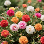 🌸 Double Flowered Moss Rose Seeds