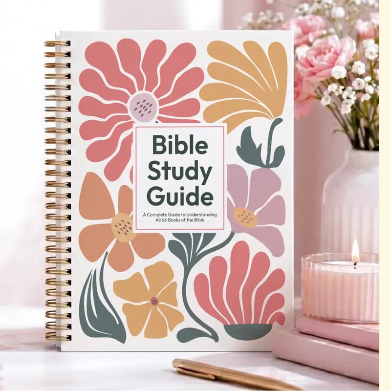 ✝️📚Bible Study Guide for: A Complete Guide to Understanding All 66 Books of the Bible