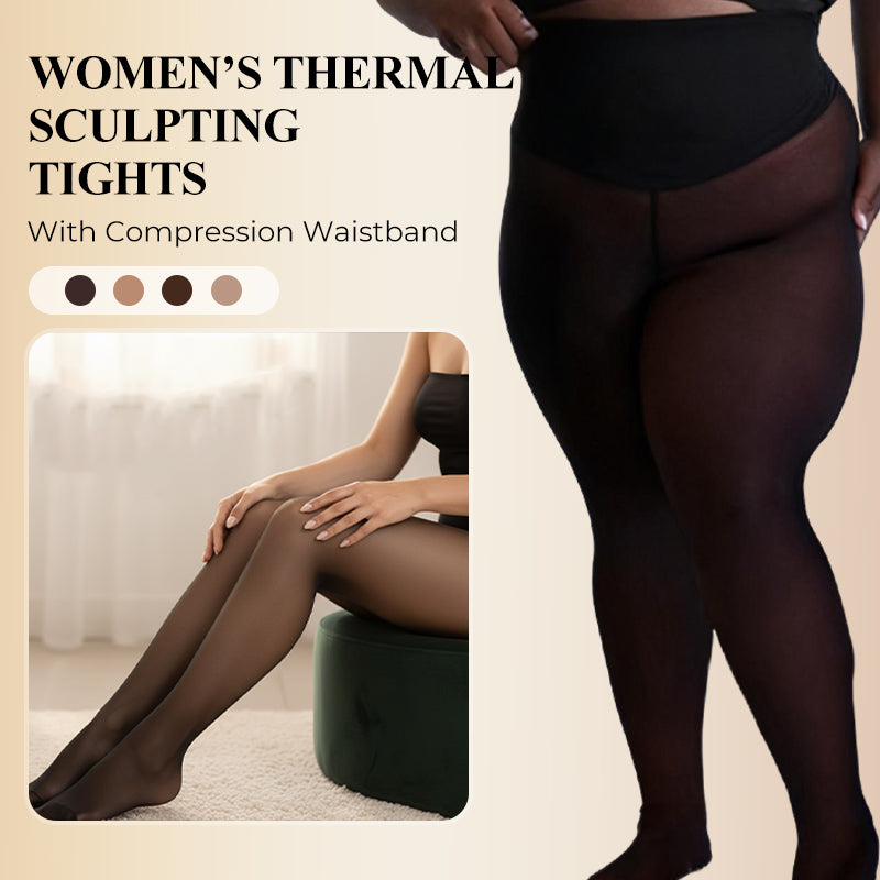 ❄️Winter Hot Sale 50% OFF!!⚡One-Seam Shaping Thermal Fleece Lined Leggings