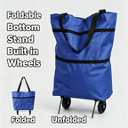 2-in-1 Foldable Shopping Cart