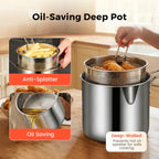 304 Stainless Steel Multifuntional Fryer