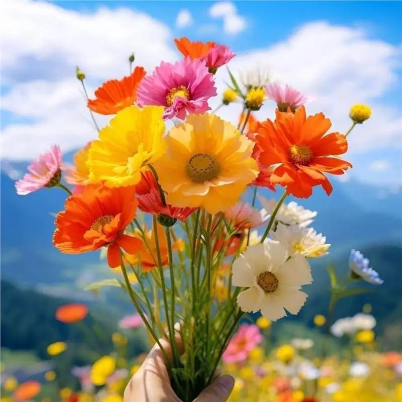 🌺Cosmos Seeds 511 Pcs, Mixed & Single Colors, for Garden & Patioshi