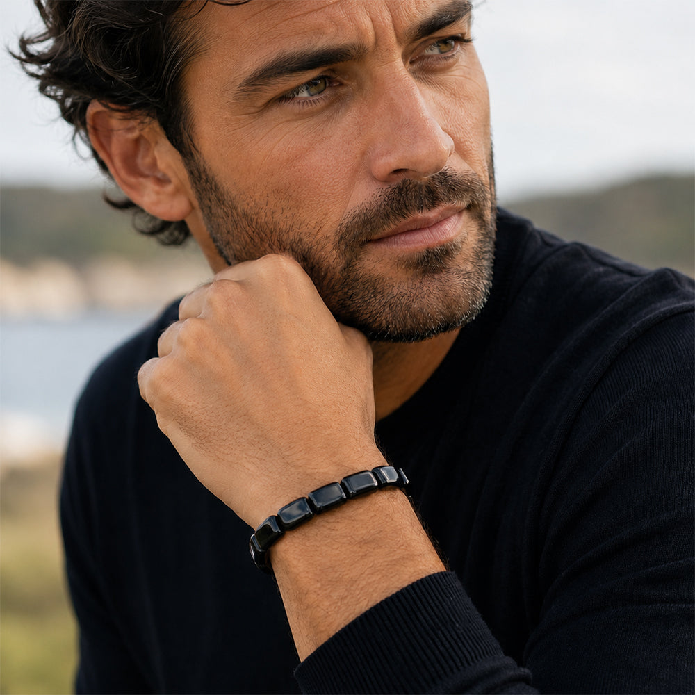 Black Hematite Energy Healing Bracelet