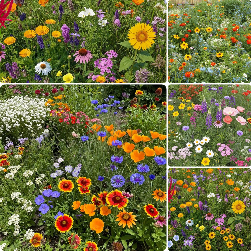 Summer Hardy Wildflower Seeds – Thrive in Heat, Flower Sea☀️