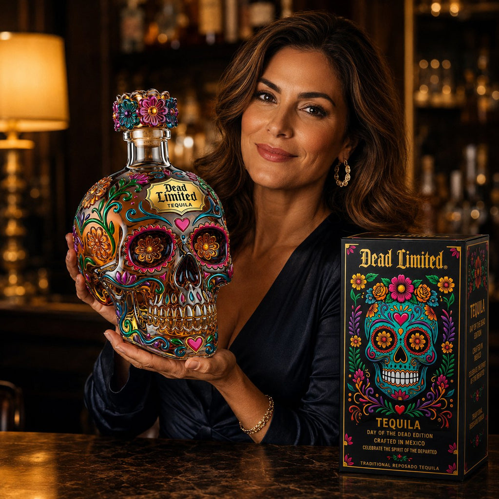 Skull Tequila Bottle – Colorful Collector’s Gift Box🎁