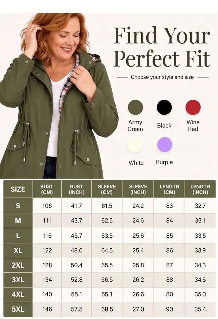 ✨Womens Chic. Lightweight. Waterproof Jacket 🍃🧥-Unleash Style and Durability in Any Storm!