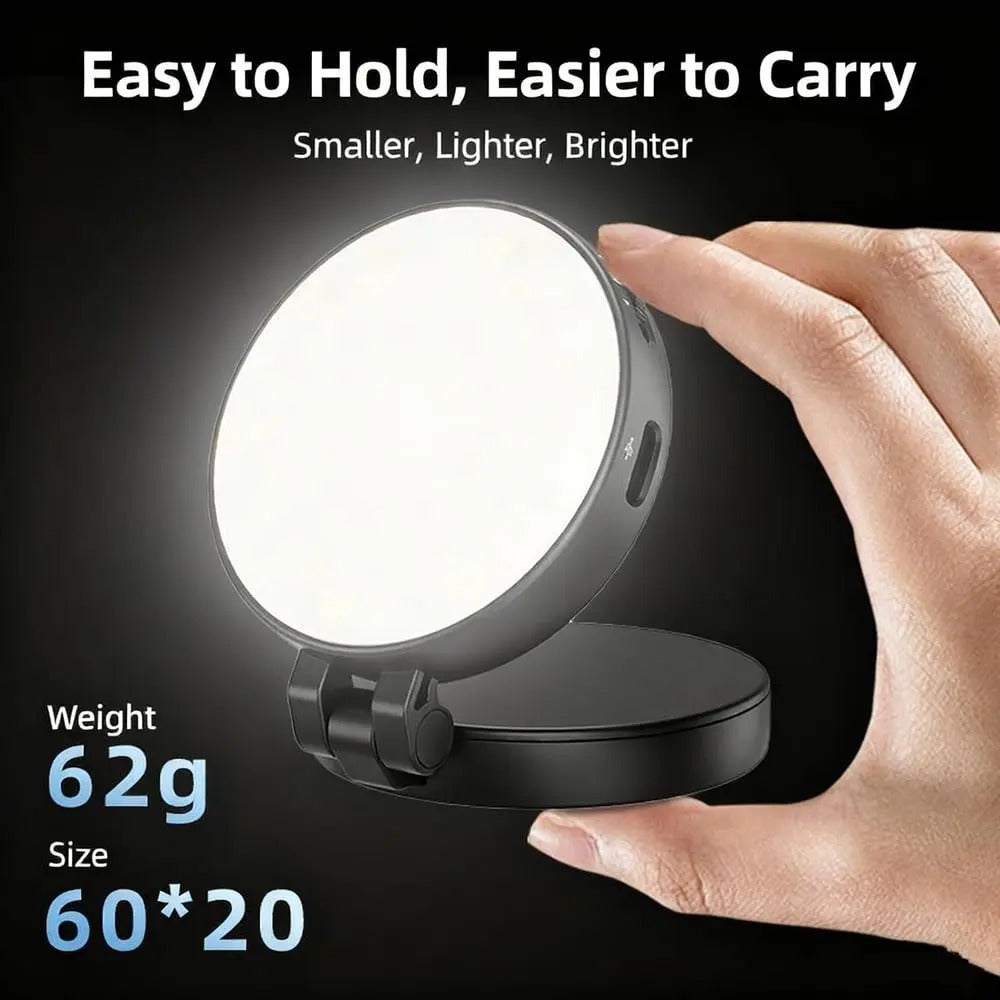 🔥Magnetic 3-Color Snap-On Rechargeable Phone Fill Light