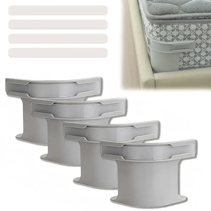 Bed Sheet Holder with Locking Clips, Corner Fitted for Standard Mattress Sizes