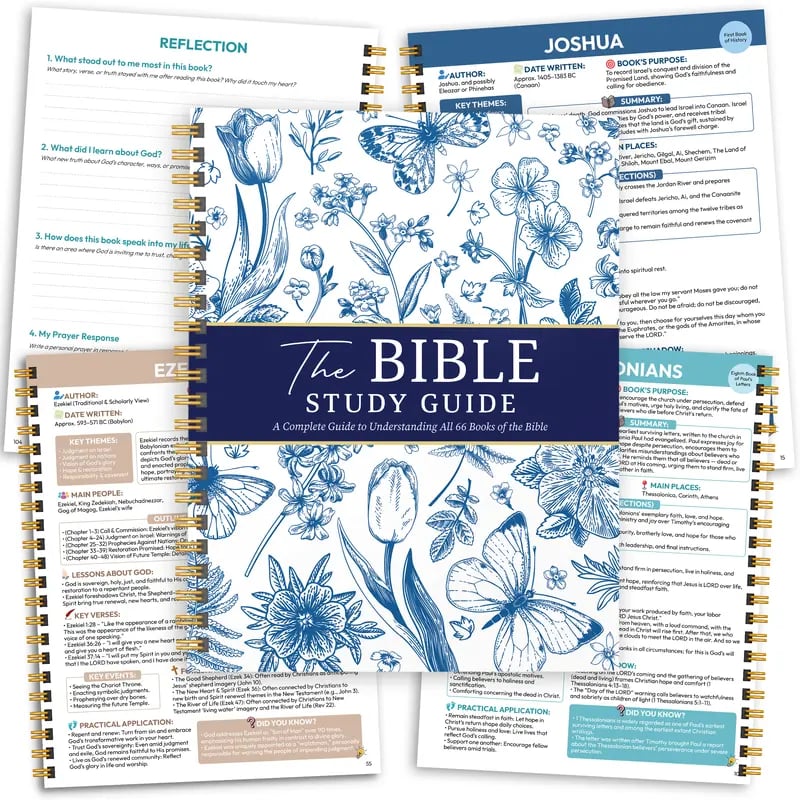 ✝️📚Bible Study Guide for: A Complete Guide to Understanding All 66 Books of the Bible