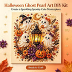 Halloween Ghost Pearl Art DIY Kit