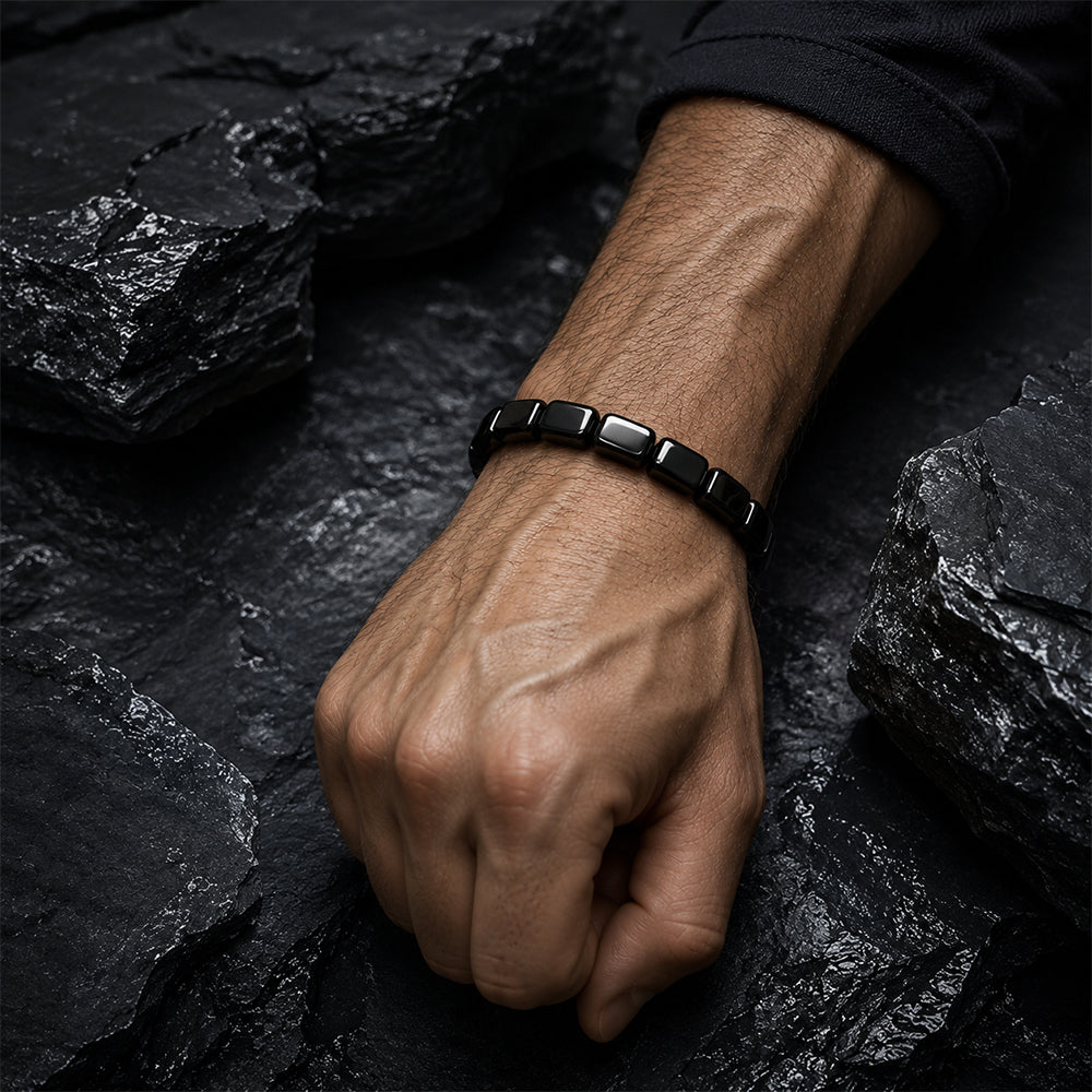 Black Hematite Energy Healing Bracelet