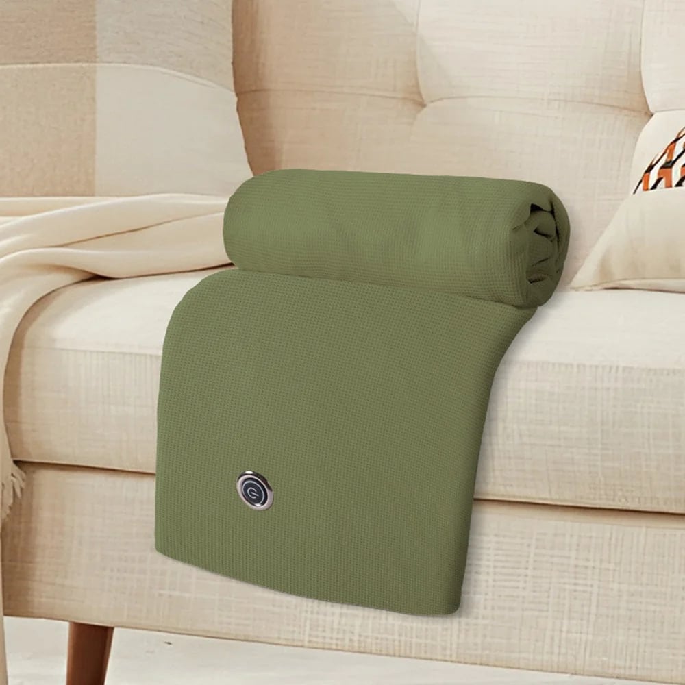 ❄️Heated Wearable Blanket – Stay Warm at Your Desk Without Bulky Layers 🔥（Power bank not included）