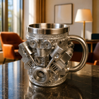 Engine Legend Mug – V8 Engine Style Coffee Mug
