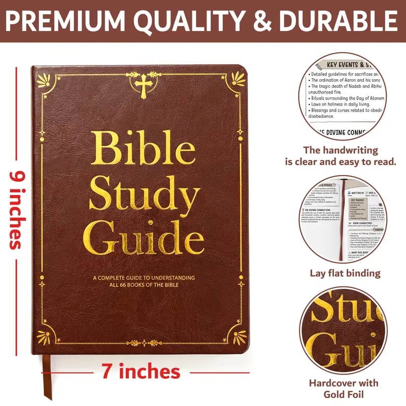 ✝️📚Bible Study Guide for: A Complete Guide to Understanding All 66 Books of the Bible