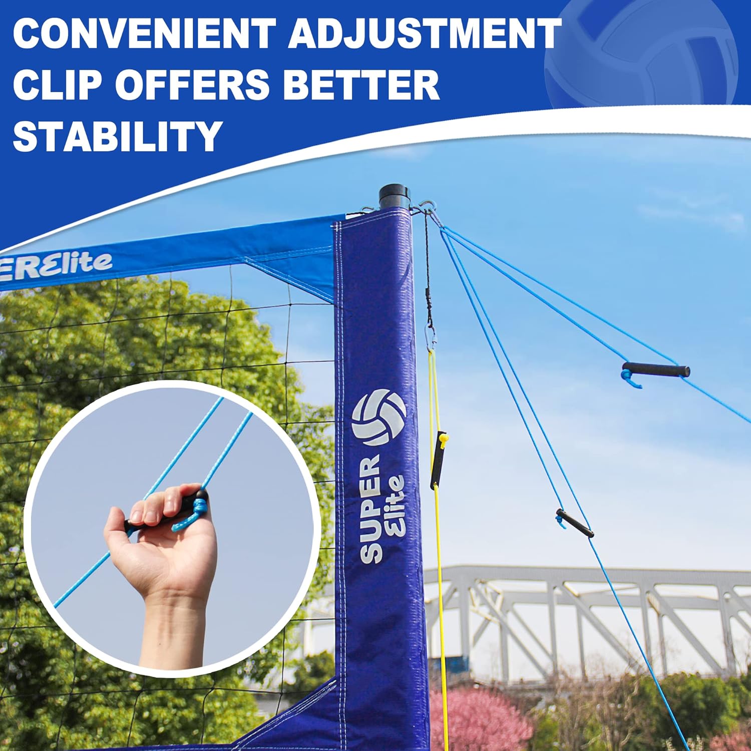 Outdoor Heavy Duty Volleyball Net Set