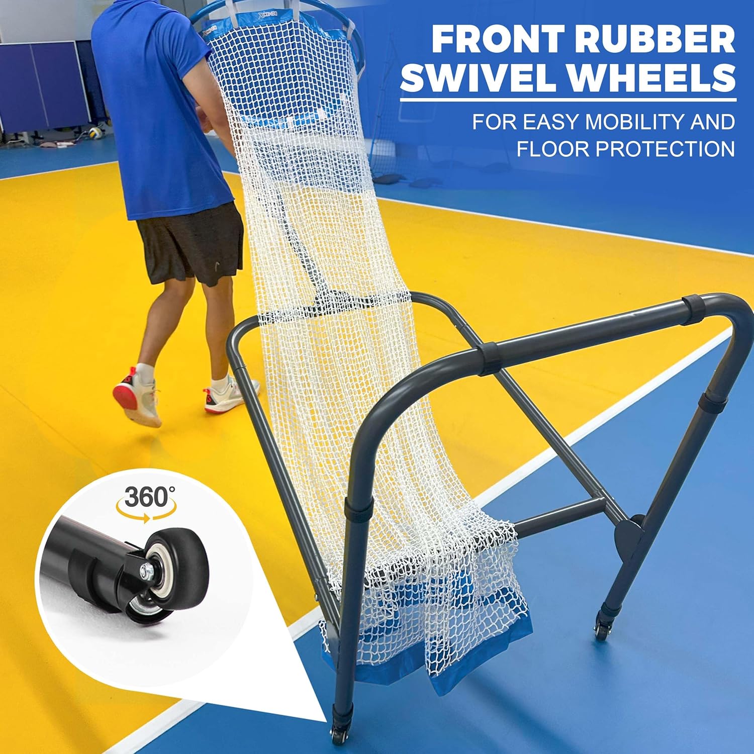 Volleyball Setter Trainer Net Setting Training Equipment Target Practice Indoor or Outdoor