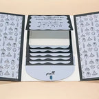 Personalized Waterfall Christmas Gift Card Booklet | Handmade Holder for 4 Gift Cards