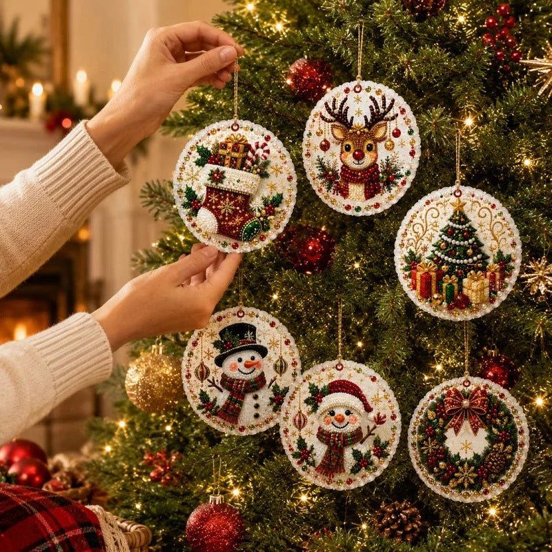 🎄Christmas DIY Diamond Painting Ornaments Kit