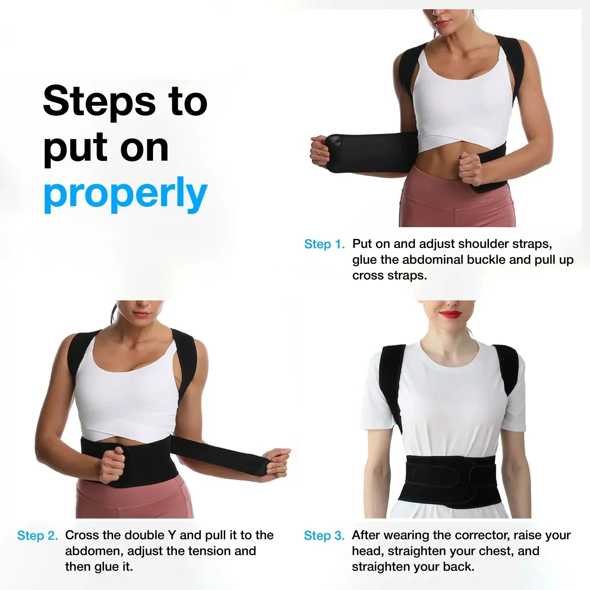 HumpBack Saver Discreet Spine-Aligning Posture Correction Brace
