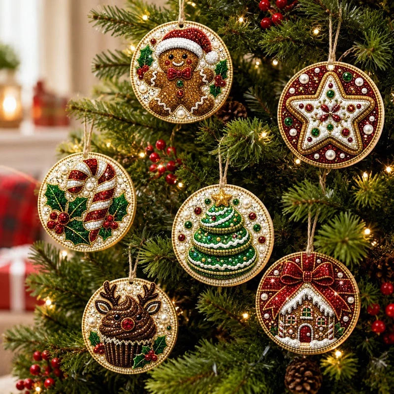 🎄Christmas DIY Diamond Painting Ornaments Kit