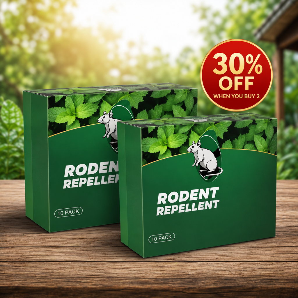 Natural Peppermint Rodent Repellent Tablets – 12 Pack