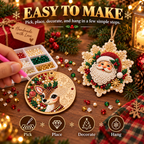 🎄Christmas DIY Diamond Painting Ornaments Kit