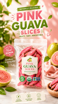 🔥 Crush Cravings, Not Your Goals! Fiber-Rich Red Guava Slices