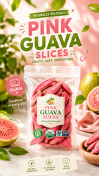 🔥 Crush Cravings, Not Your Goals! Fiber-Rich Red Guava Slices