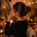 🎃 Hand-Illustrated Halloween Scrunchie Collection (6pc, Limited Batch)