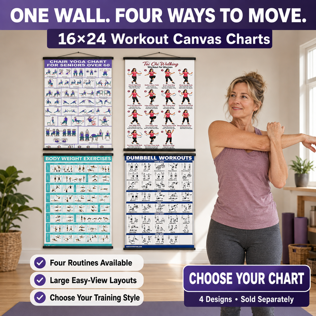 Multi-Style Training Scroll Poster