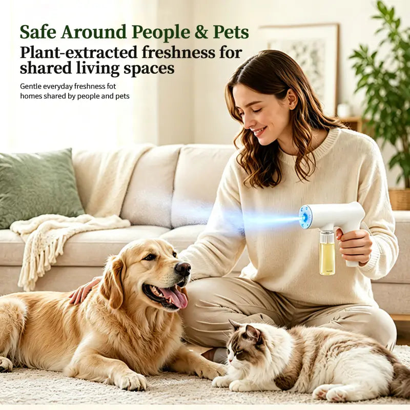Nano Blue Light Deodorizer – Probiotic Odor Eliminator for Home & Pet