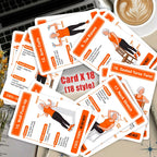 18 Senior Exercise Cards, Gentle Chair-Supported Low-Impact Workout Deck for Strength, Flexibility & Balance