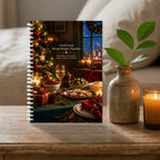 Christmas Gatherings & Table Plans, Spiral Dinner Party Planner with Recipes & Guest Lists