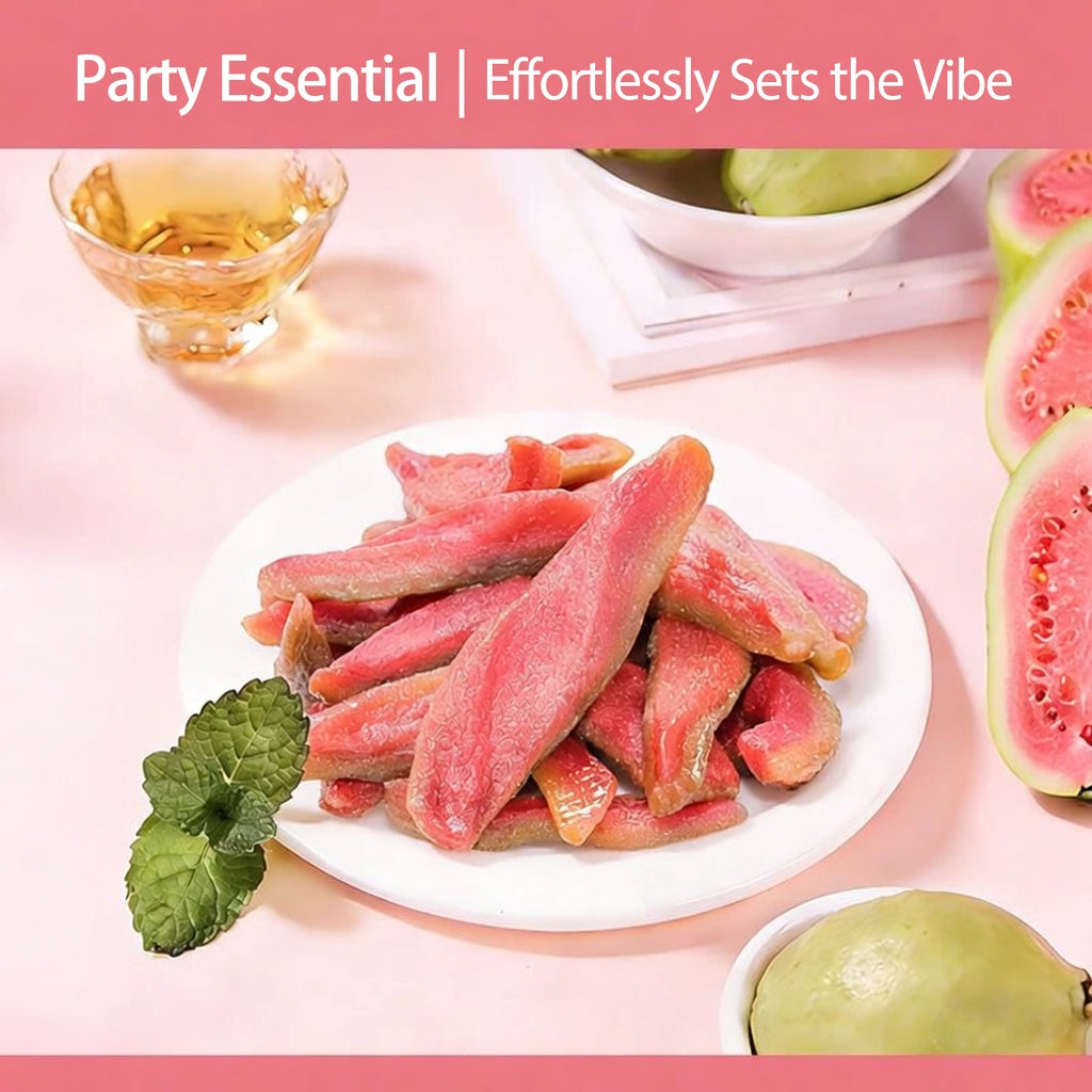 🔥 Crush Cravings, Not Your Goals! Fiber-Rich Red Guava Slices