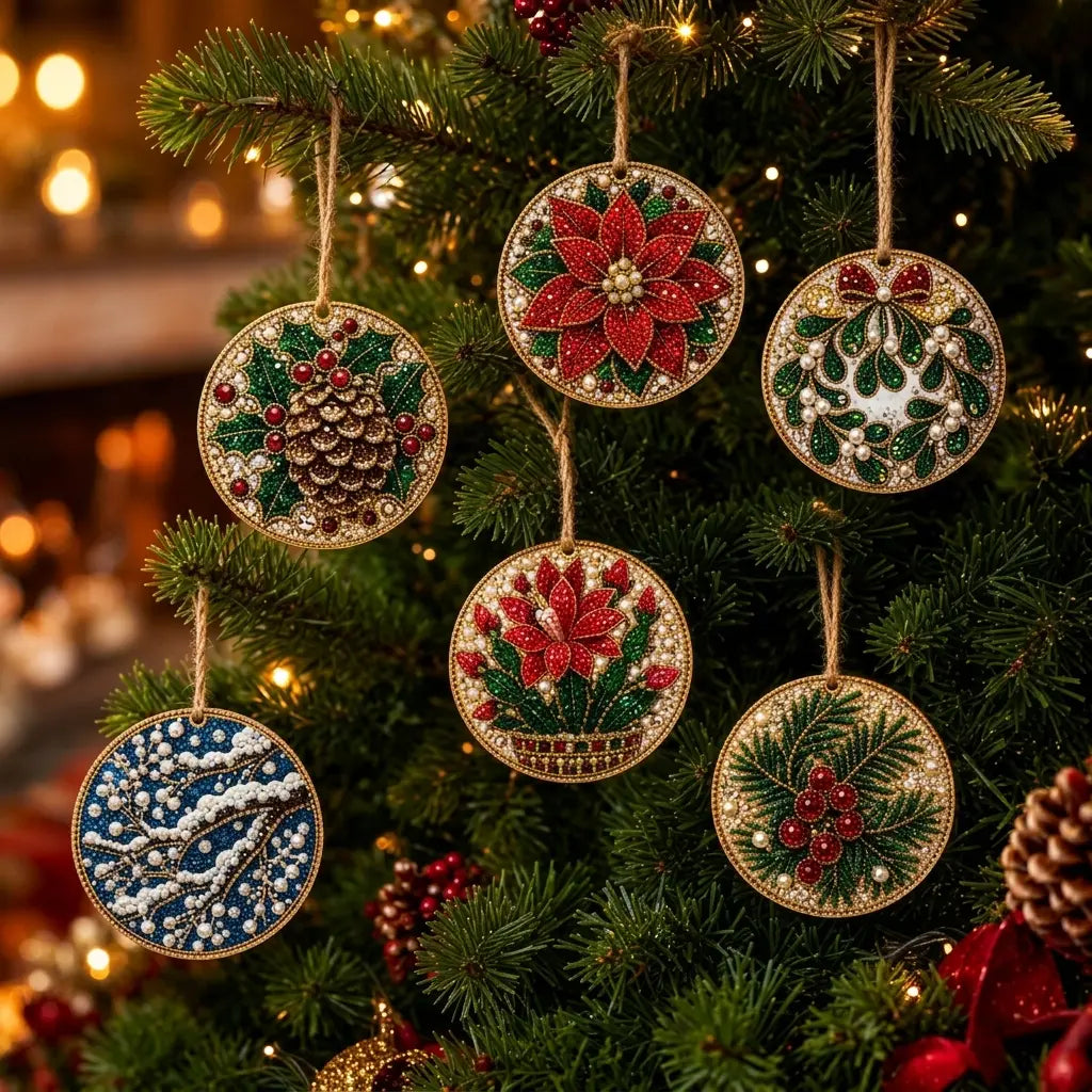 🎄Christmas DIY Diamond Painting Ornaments Kit