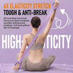 Hot 10-Min Figure 8 Resistance Exercise Bands