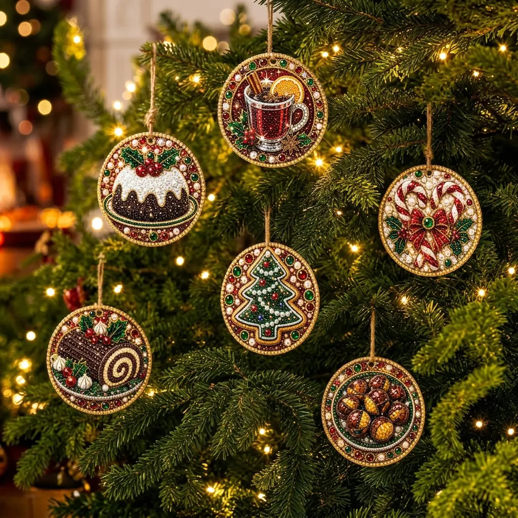 🎄Christmas DIY Diamond Painting Ornaments Kit