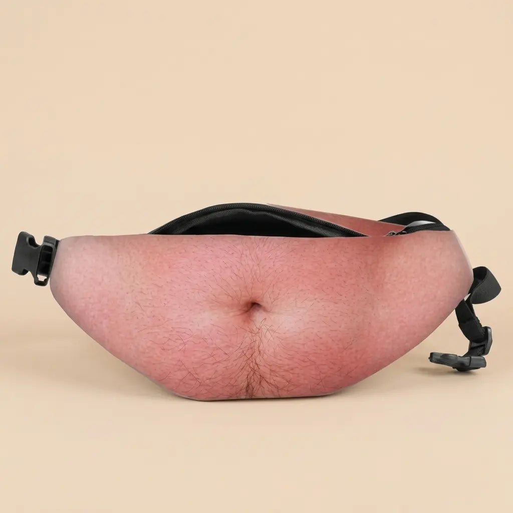 Beer Belly Fanny Pack – Funny Dad Bod Waist Bag