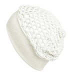 Wide-Edge Stretchy Sleeping Cap, Soft Breathable Hair Bonnet for Sleep